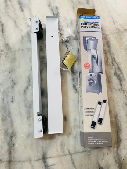 Multi-Functional Adjustable Trolley Fixed Mount Racks Holder (Pair of 1)